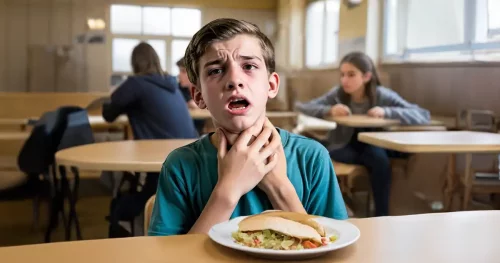 Asfixia en la secundaria